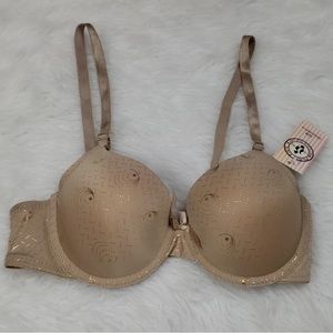 BNWT Paris Pink Tan / Nude Bra With Convertible straps